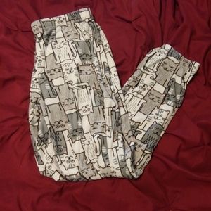 New! Kitty Pj pants